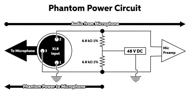Phantom Power Circuit